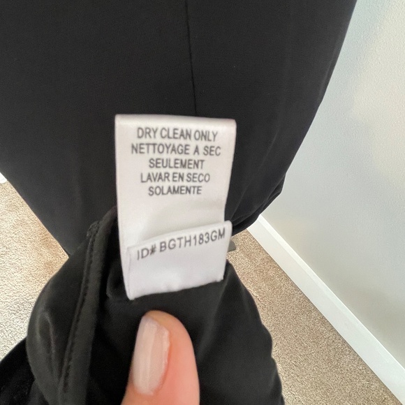 BCBGMaxazria Black Cocktail Dress - Bejeweled & Velvet Halter Neckline - Medium - Picture 8 of 13